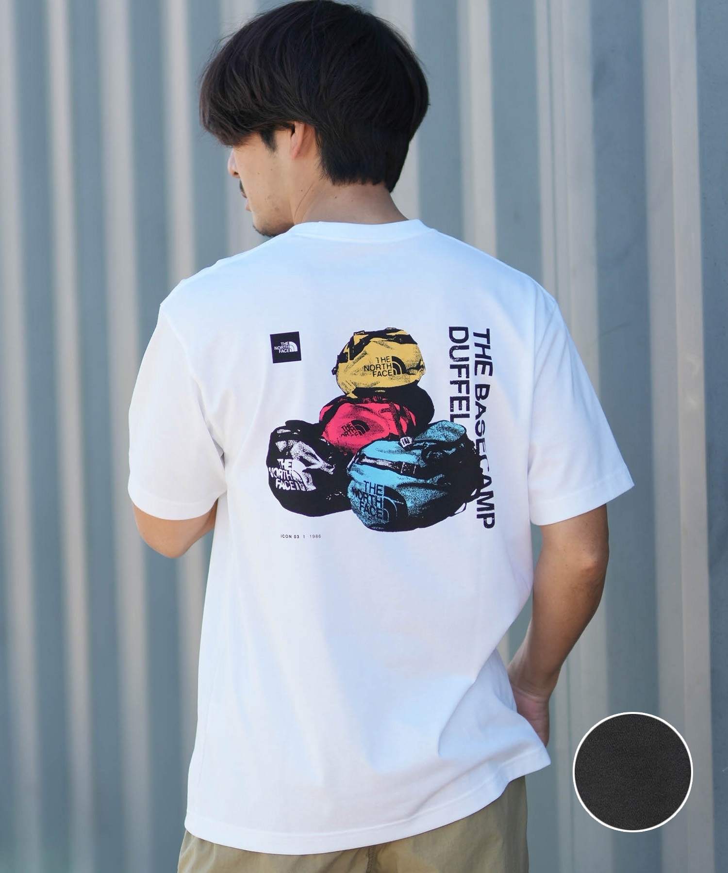 THE NORTH FACE ノースフェイス 半袖 Tシャツ メンズ バックプリント