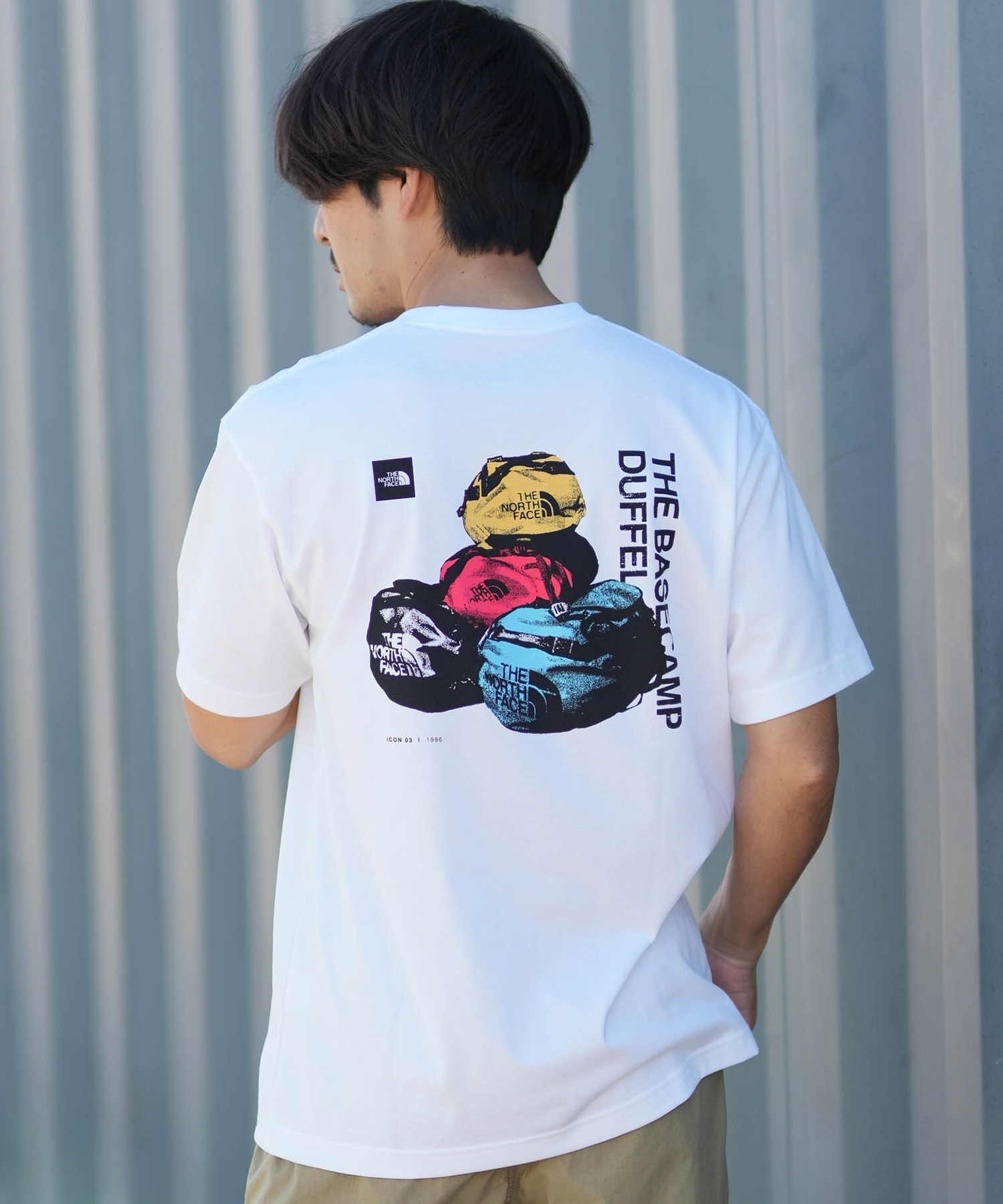 THE NORTH FACE ノースフェイス 半袖 Tシャツ メンズ バックプリント