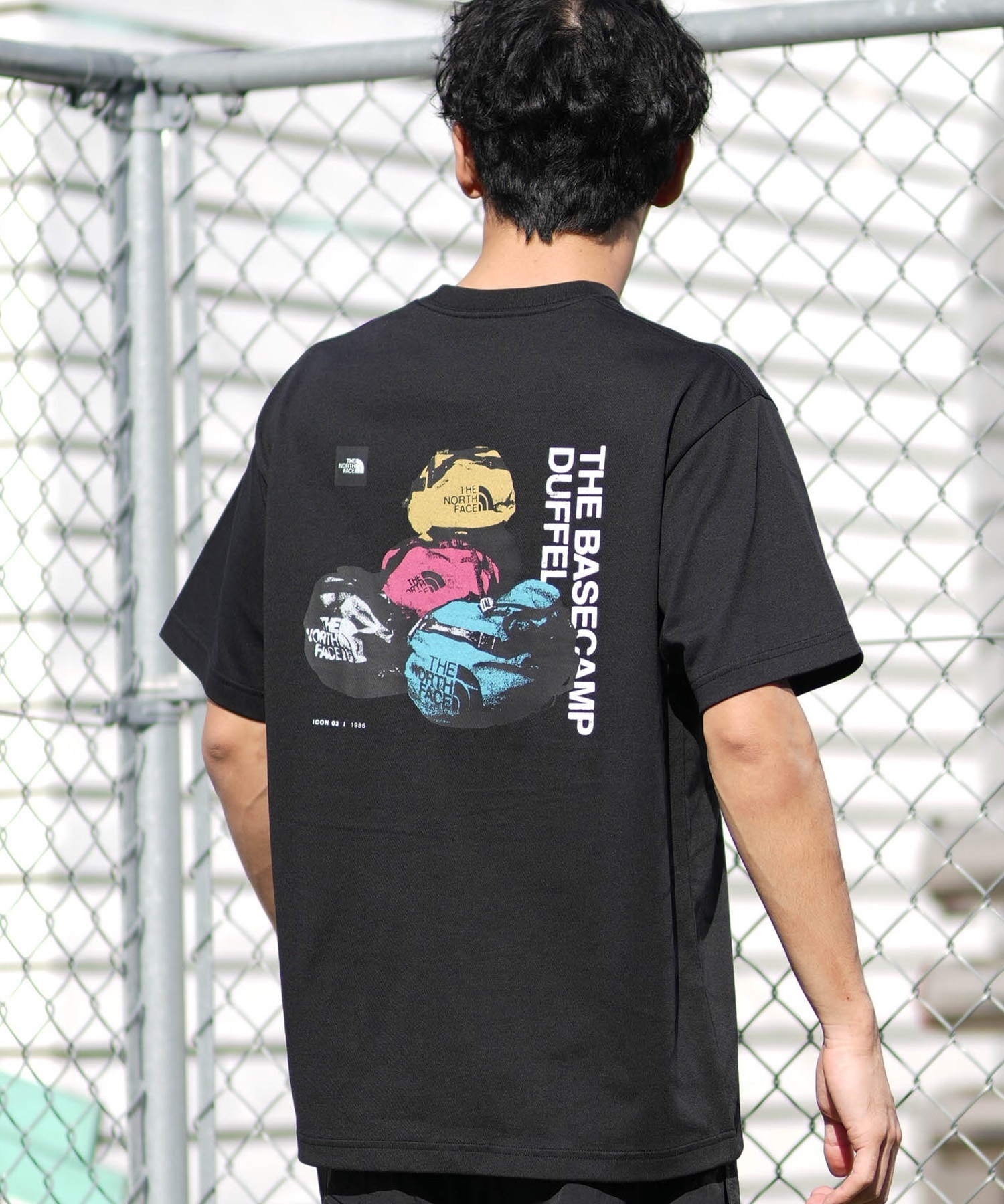 THE NORTH FACE ノースフェイス 半袖 Tシャツ メンズ バックプリント
