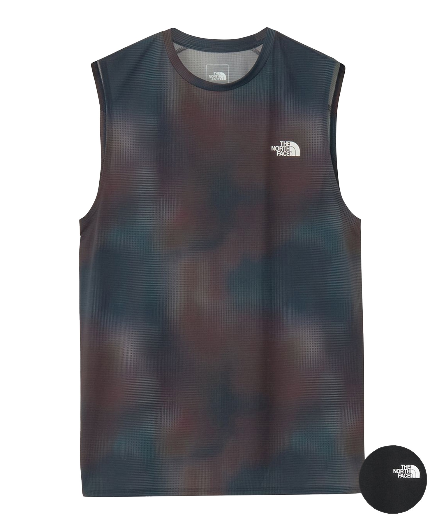 THE NORTH FACE ザ・ノース・フェイス タンクトップ メンズ 汗速乾 抗菌防臭 スリーブレスGTDメランジクルー NT12594(K-M)