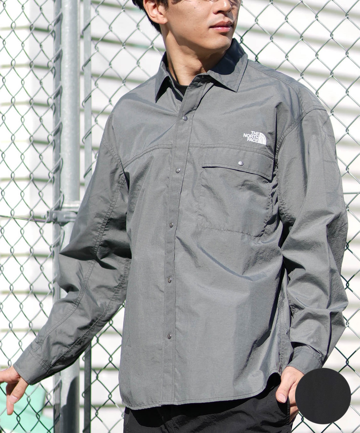 THE NORTH FACE ザ・ノース・フェイス 長袖 シャツ メンズ ロング 