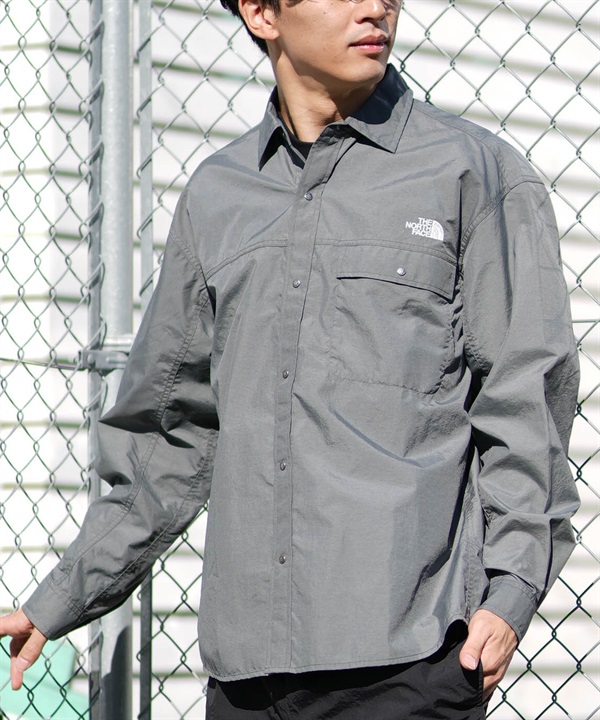 THE NORTH FACE ザ・ノース・フェイス 長袖 シャツ メンズ ロングスリーブヌプシシャツ NR62550