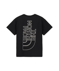 THE NORTH FACE ザ・ノース・フェイス 半袖 Tシャツ キッズ ジュニア 子供 バックプリント NTJ32605(K-130cm)
