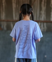 THE NORTH FACE ザ・ノース・フェイス 半袖 Tシャツ キッズ ジュニア 子供 バックプリント NTJ32605(PG-130cm)