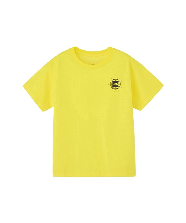 THE NORTH FACE ノースフェイス 半袖 Tシャツ キッズ ジュニア 子供 シンプル ショートスリーブジオスクエアロゴティー NTJ32646