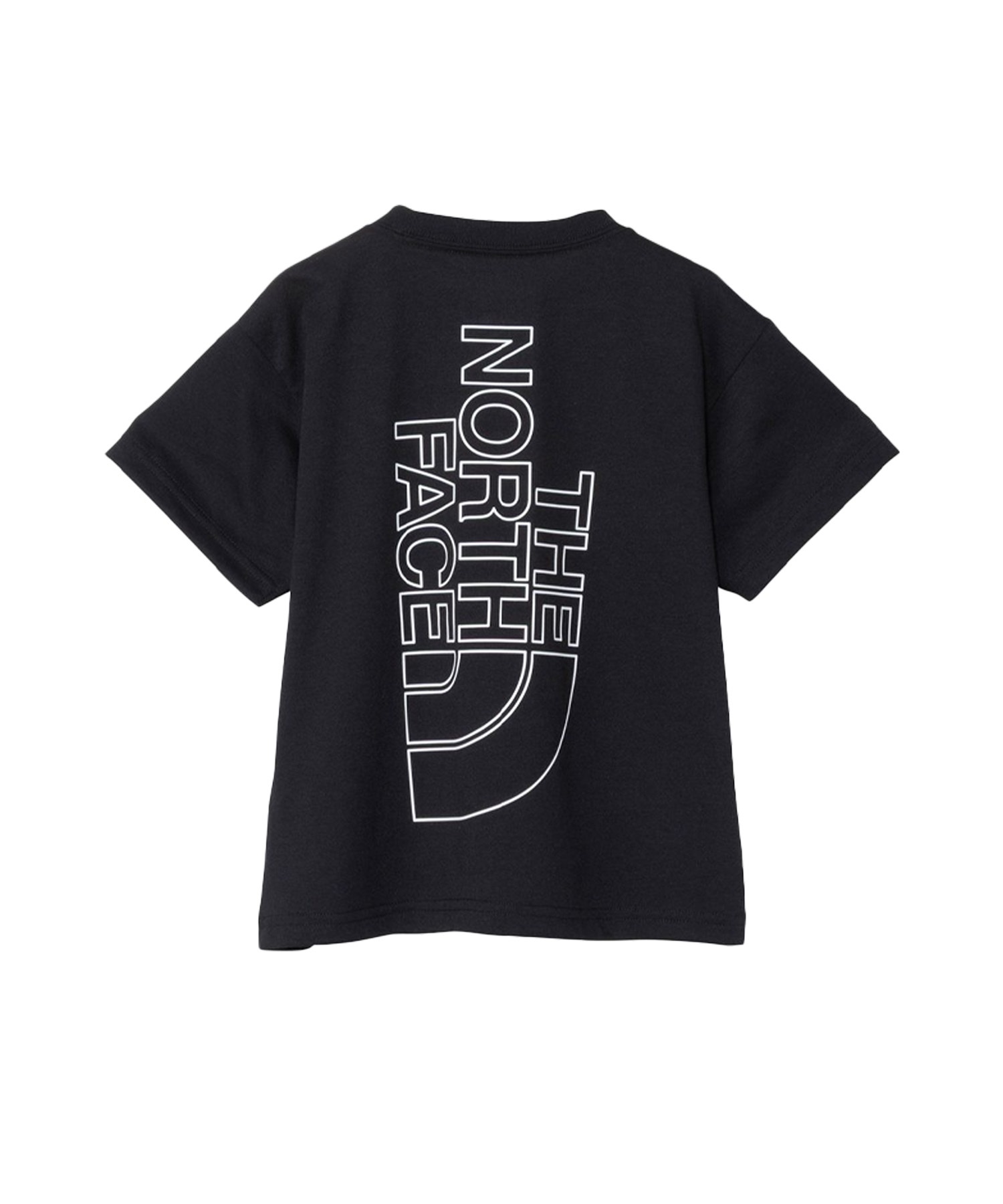 THE NORTH FACE ザ・ノース・フェイス 半袖 Tシャツ キッズ 子供 トドラーショートスリーブビッグルートティー NTT32605(K-100cm)