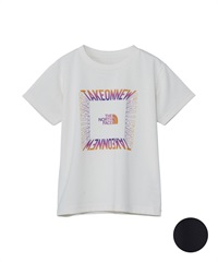 THE NORTH FACE ザ・ノース・フェイス 半袖 Tシャツ キッズ 子供 トドラーショートスリーブ ES サーキュレーションゲットモテッドティー NTT32607(K-100cm)