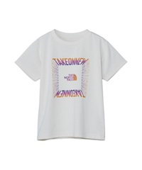 THE NORTH FACE ザ・ノース・フェイス 半袖 Tシャツ キッズ 子供 トドラーショートスリーブ ES サーキュレーションゲットモテッドティー NTT32607(WD-100cm)