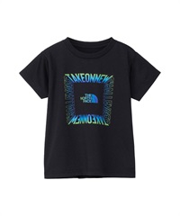 THE NORTH FACE ザ・ノース・フェイス 半袖 Tシャツ キッズ 子供 トドラーショートスリーブ ES サーキュレーションゲットモテッドティー NTT32607(K-100cm)