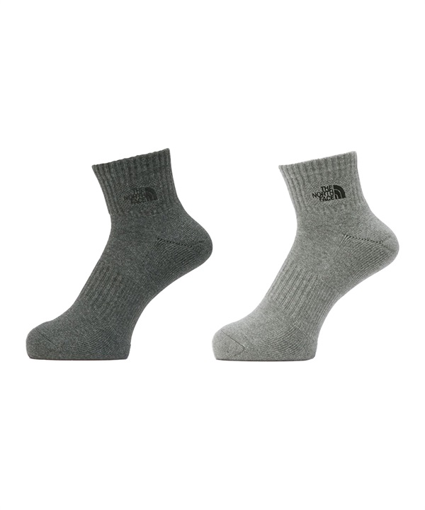 THE NORTH FACE ザ・ノース・フェイス ソックス 靴下 TNF ロゴ 2P アンクル NN82611