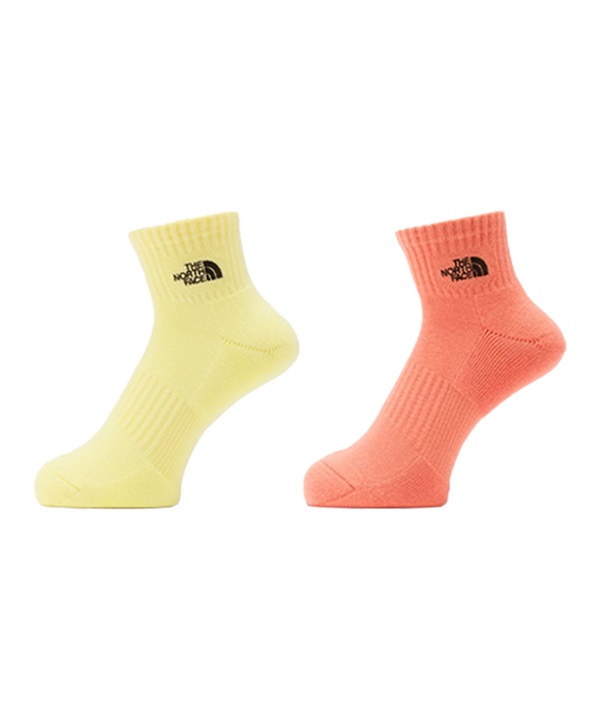 THE NORTH FACE ザ・ノース・フェイス ソックス 靴下 TNF ロゴ 2P アンクル NN82611