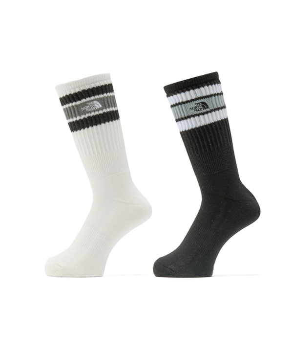 THE NORTH FACE ザ・ノース・フェイス ソックス 靴下 クルー丈 TUBE 2P CREW NN82617