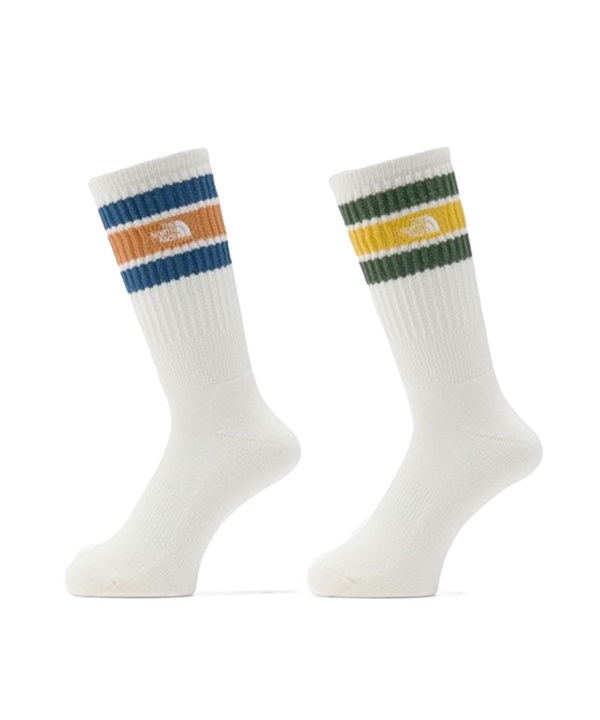 THE NORTH FACE ザ・ノース・フェイス ソックス 靴下 クルー丈 TUBE 2P CREW NN82617