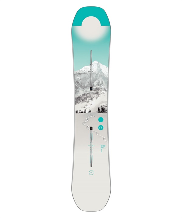 BURTON バートン フィールグッド フライングブイ Feelgood Flying V スノーボード 板 オールマウンテン ダブルキャンバー レディース 26-27 早期購入