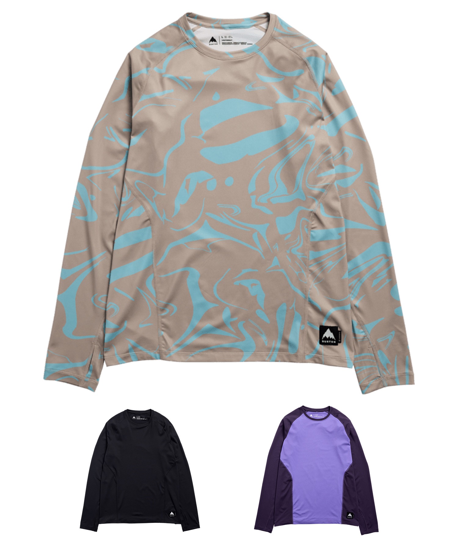 BURTON バートン シンセティック ライトウェイトベースレイヤークルー