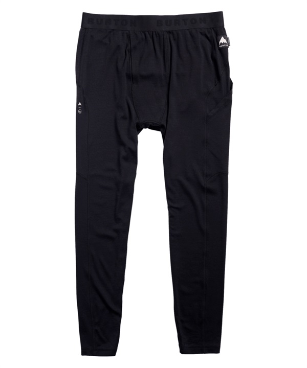 BURTON バートン メリノブレンド ミッドウェイトベースレイヤーパンツ Merino Blend Midweight スノーボード ウェア インナー メンズ 26-27 早期購入 店頭受取対象外