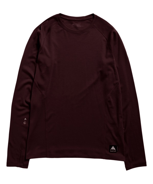 BURTON バートン メリノブレンド ミッドウェイトベースレイヤークルー Merino Blend Midweight スノーボード ウェア インナー メンズ 26-27 早期購入 店頭受取対象外