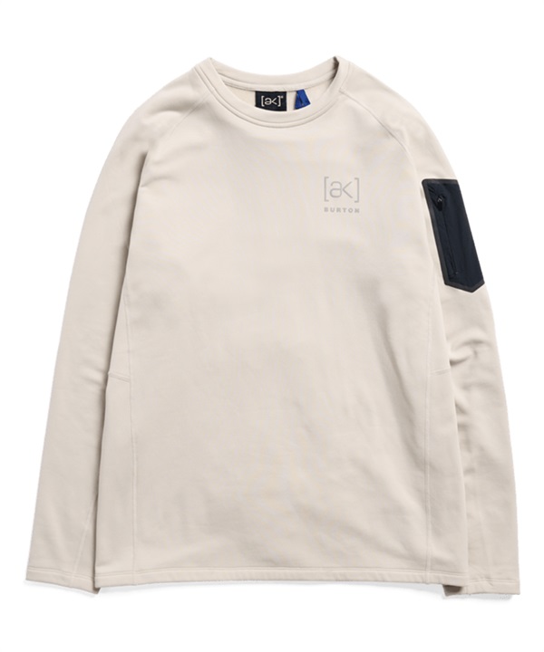 BURTON バートン エーケーベイカー ストレッチフリースクルー ak Baker Stretch Fleece スノーボード ウェア インナー メンズ 26-27 早期購入 店頭受取対象外