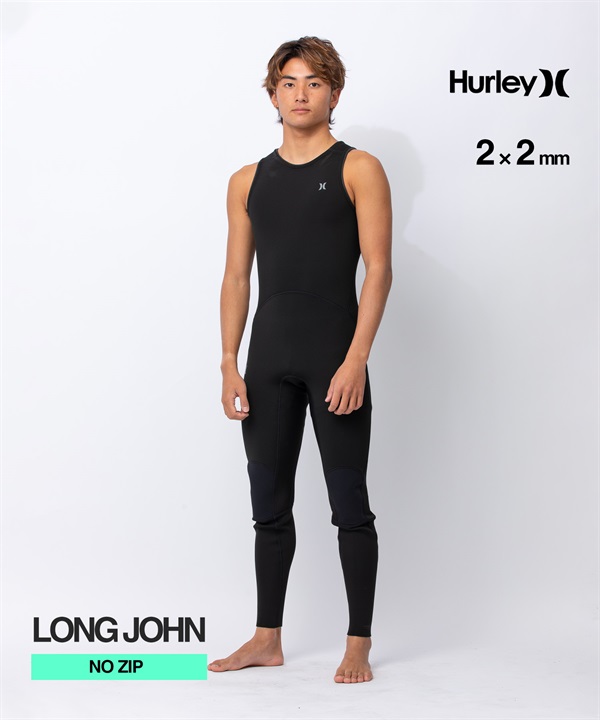 HURLEY ハーレー ノンジップ アドバンテージプラス MZLJAD26 ウェットスーツ ロングジョン メンズ