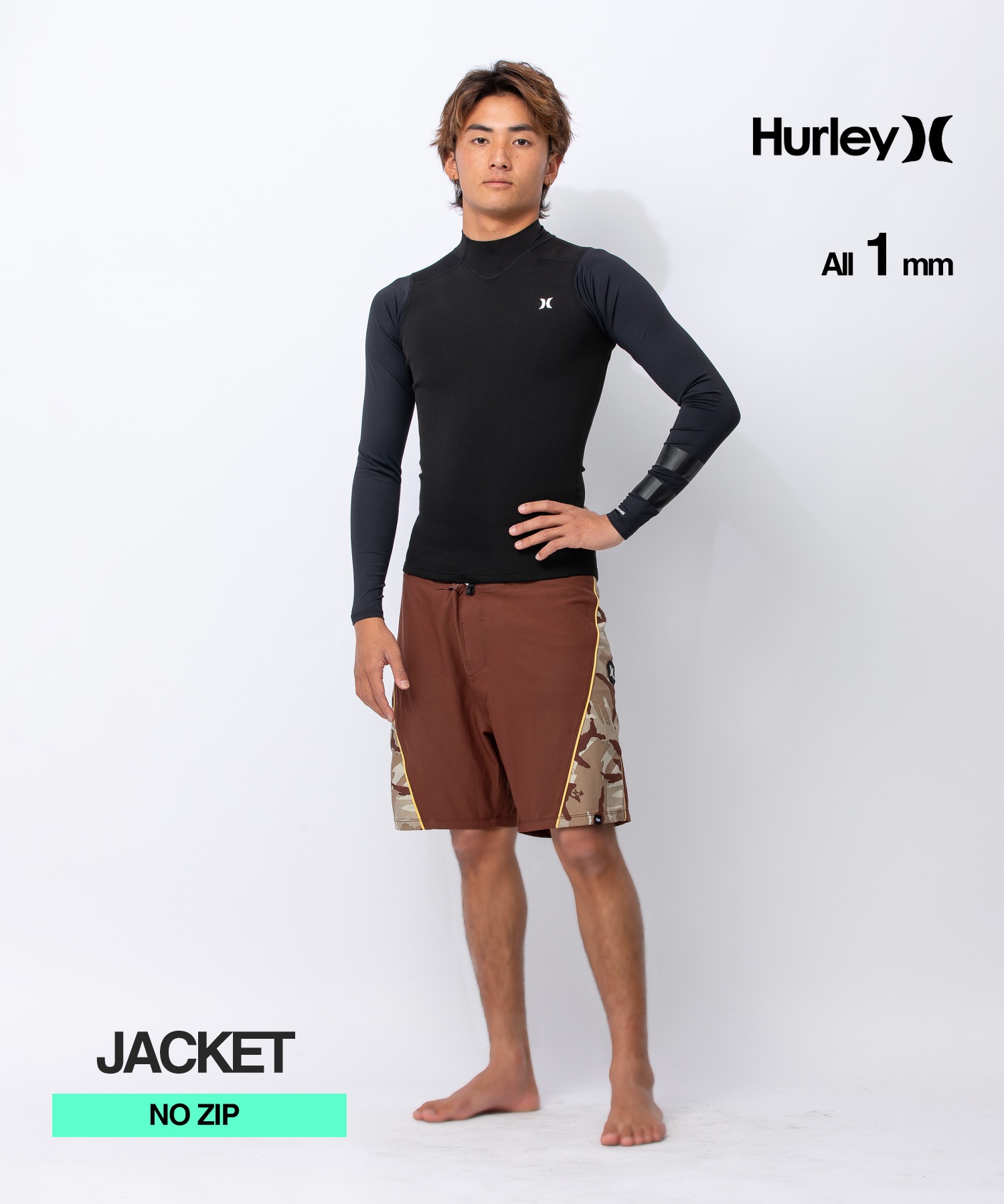 HURLEY ハーレー ノンジップ フュージョン ユーブイ MZJKFU ウェット