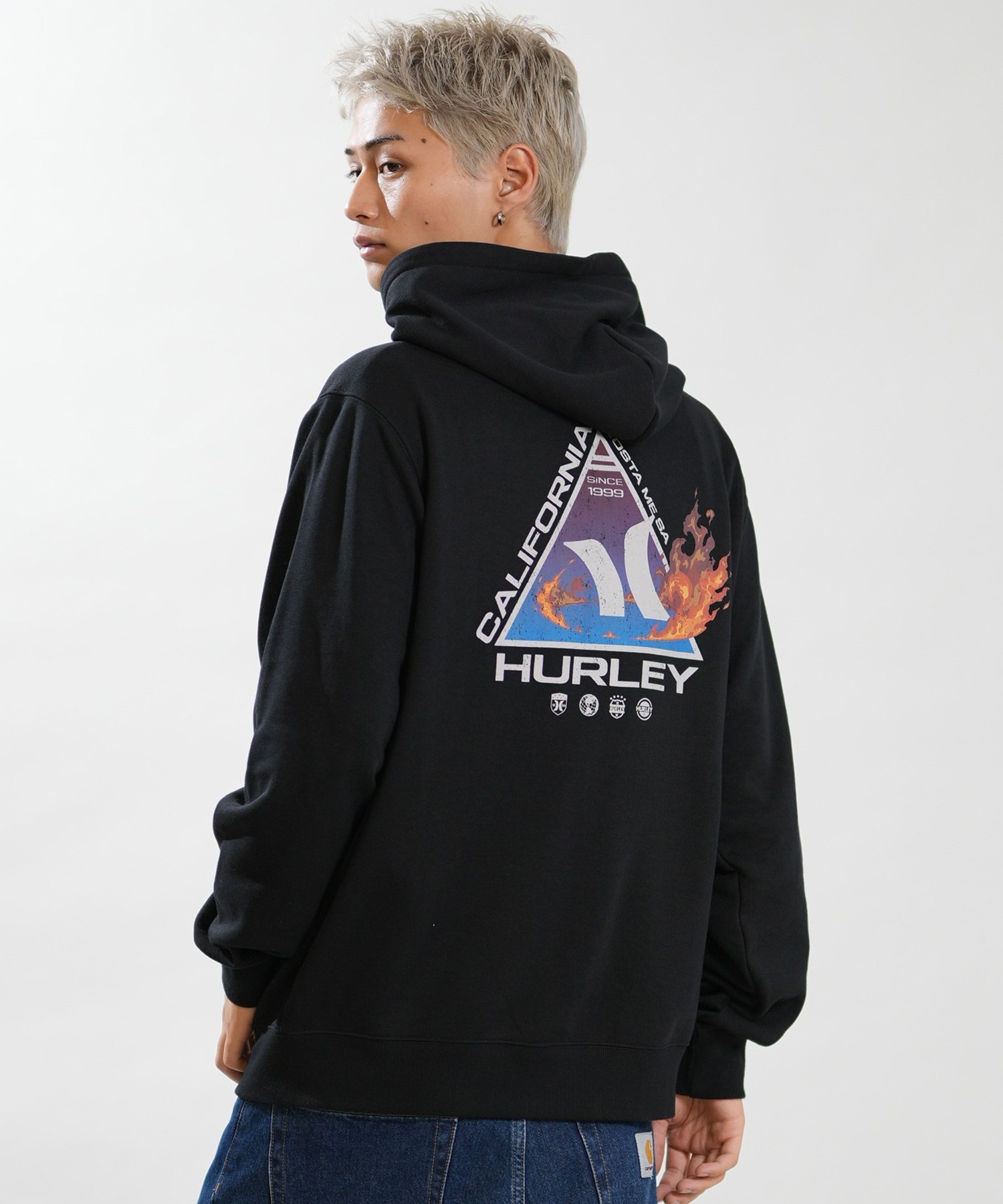 Hurley ハーレー ジップアップ パーカー フーディー メンズ 吸水速乾