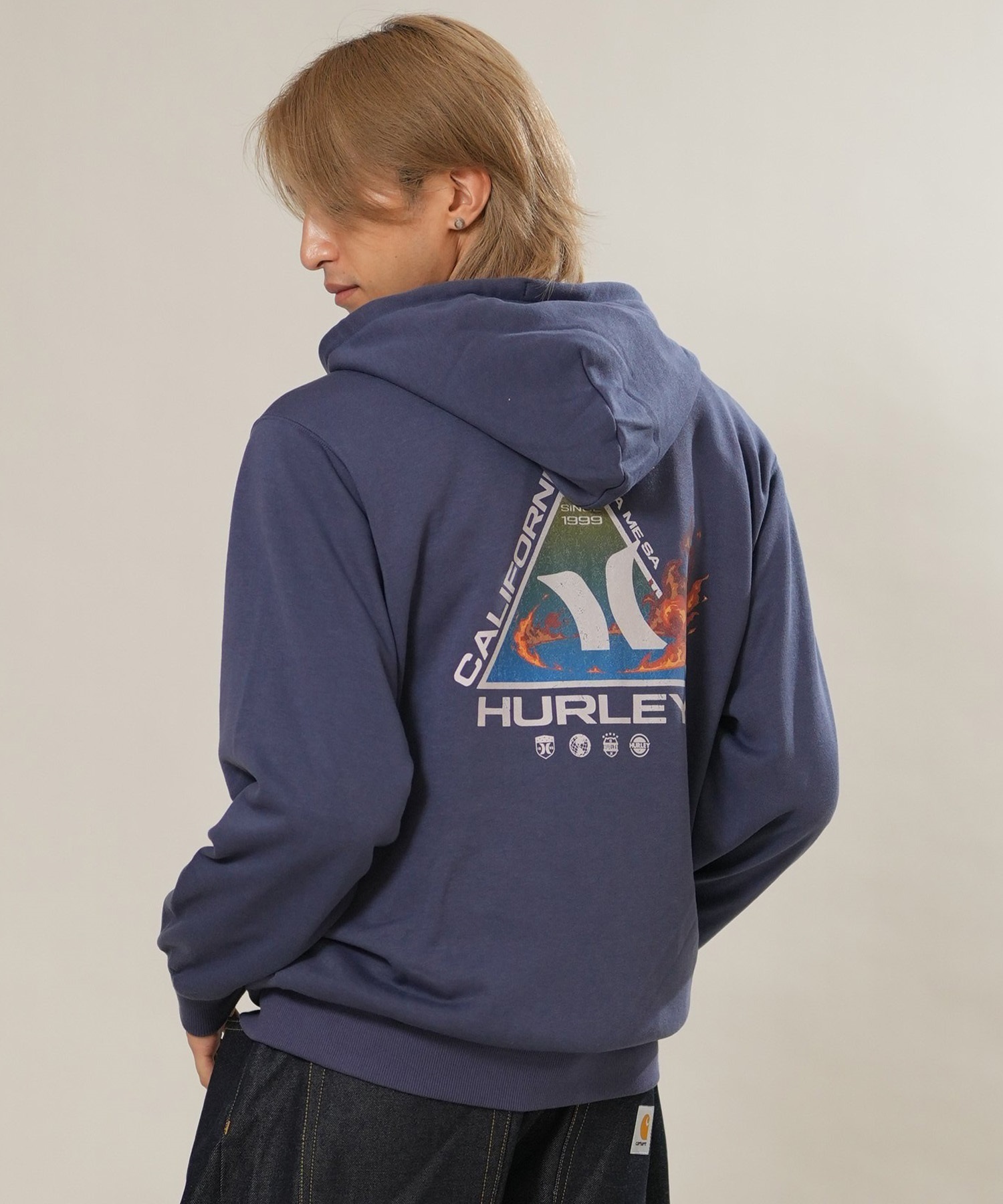 Hurley ハーレー ジップアップ パーカー フーディー メンズ 吸水速乾