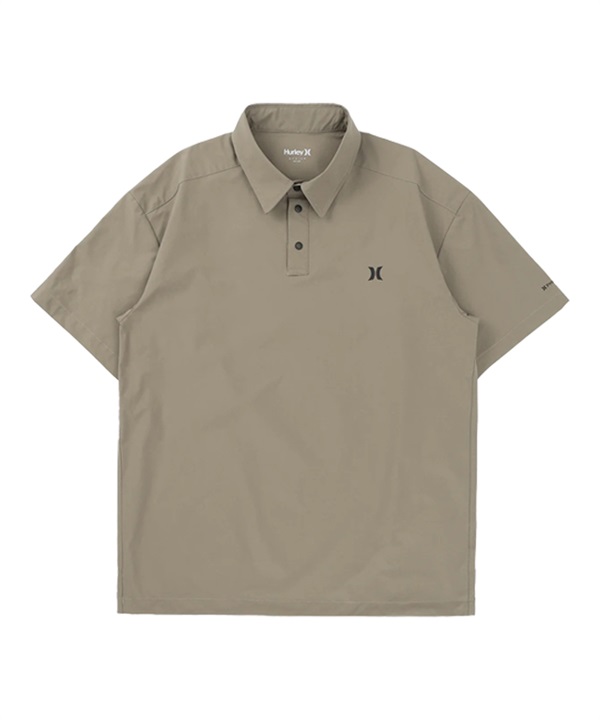 Hurley ハーレー ポロシャツ メンズ オーバーサイズ PHANTOM WOVEN ICON OVERSIZED POLO MUWV261004