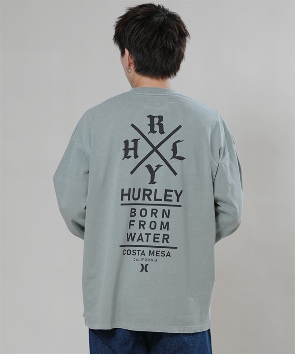 Hurley ハーレー 長袖 Tシャツ ロンT PIGMENT OVERSIZED LS TEE MCLS262031