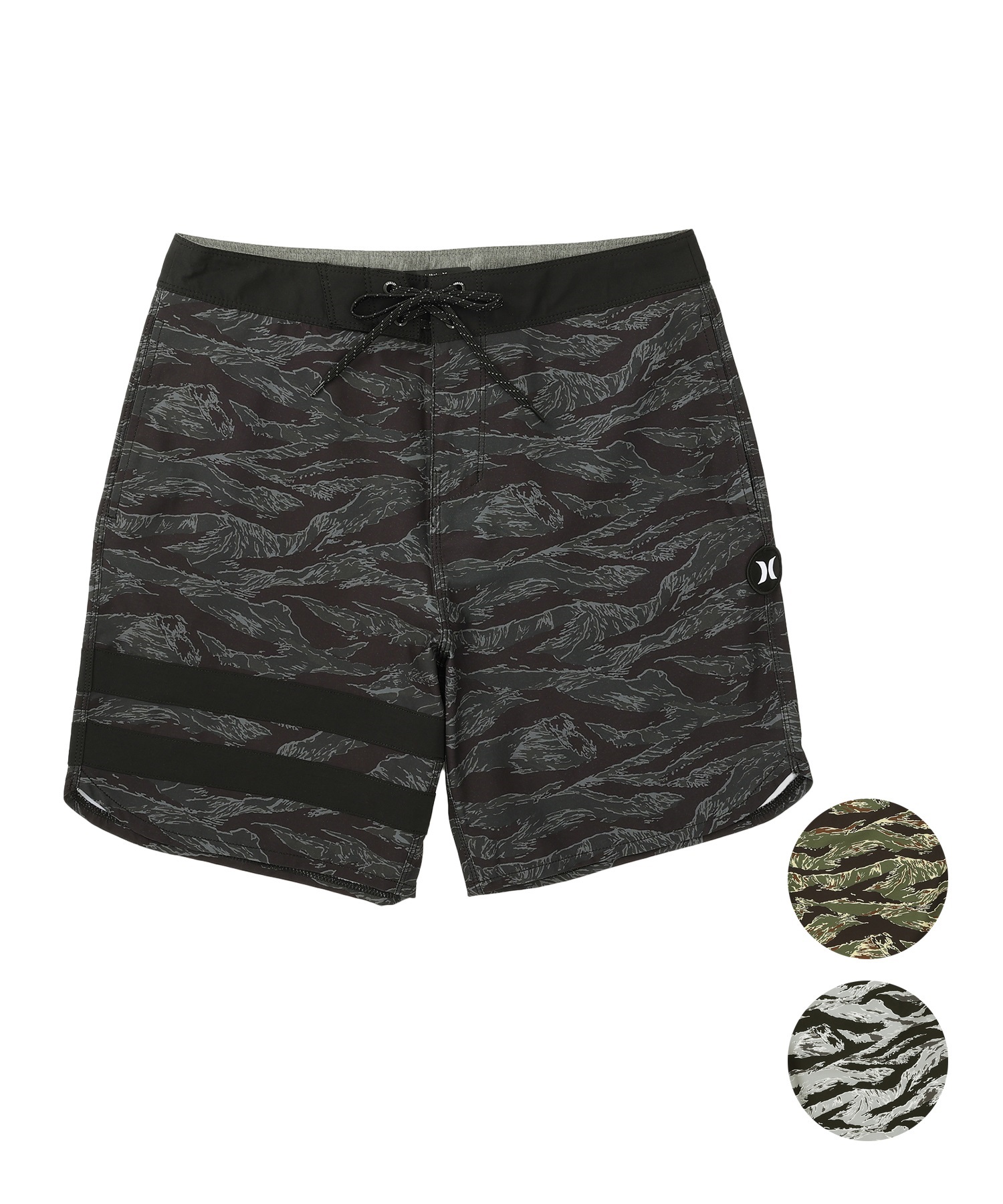 HURLEY phantom ボードショーツ ブラックモノグラム　ハーレー Hurley ハーレー 水着 トランクス ボードショーツ メンズ サーフ