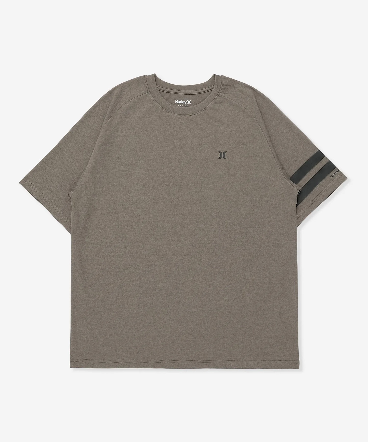 Hurley ハーレー 水着 ラッシュガード 半袖 Tシャツ メンズ UVカット 吸水速乾 水陸両用 MUSS251023(SKHK-M)