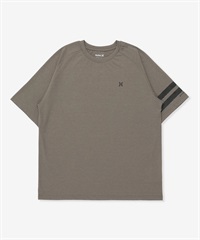 Hurley ハーレー 水着 ラッシュガード 半袖 Tシャツ メンズ UVカット 吸水速乾 水陸両用 MUSS251023(SKHK-M)