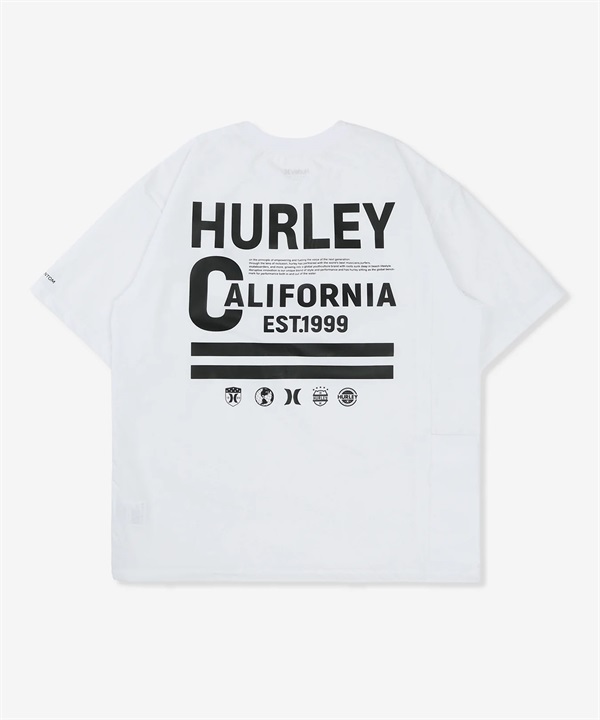 Hurley ハーレー 水着 ラッシュガード 半袖 Tシャツ メンズ 耐久 ストレッチ 水陸両用 MUSS261045