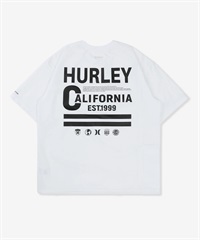 Hurley ハーレー 水着 ラッシュガード 半袖 Tシャツ メンズ 耐久 ストレッチ 水陸両用 MUSS261045(WHT-M)