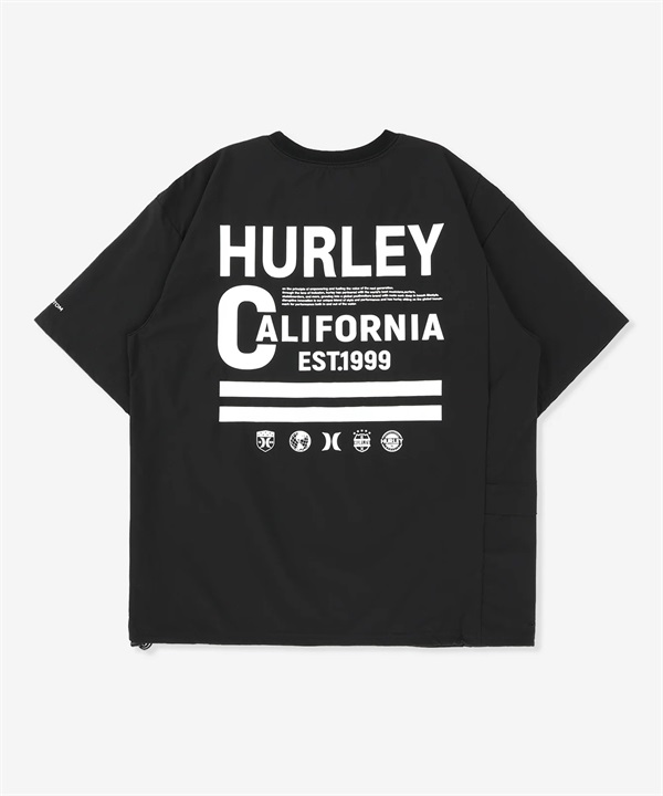 Hurley ハーレー 水着 ラッシュガード 半袖 Tシャツ メンズ 耐久 ストレッチ 水陸両用 MUSS261045