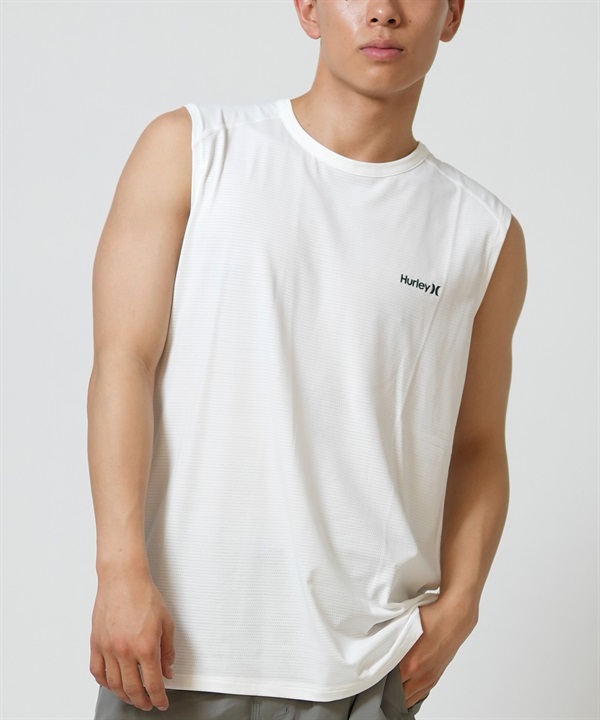 Hurley ハーレー 水着 ラッシュガード タンクトップ メンズ ストレッチ 疎水性 抗菌防臭 水陸両用 MASL26102P