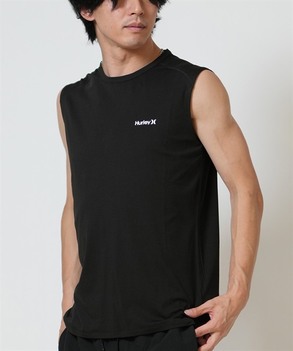 Hurley ハーレー 水着 ラッシュガード タンクトップ メンズ ストレッチ 疎水性 抗菌防臭 水陸両用 MASL26102P