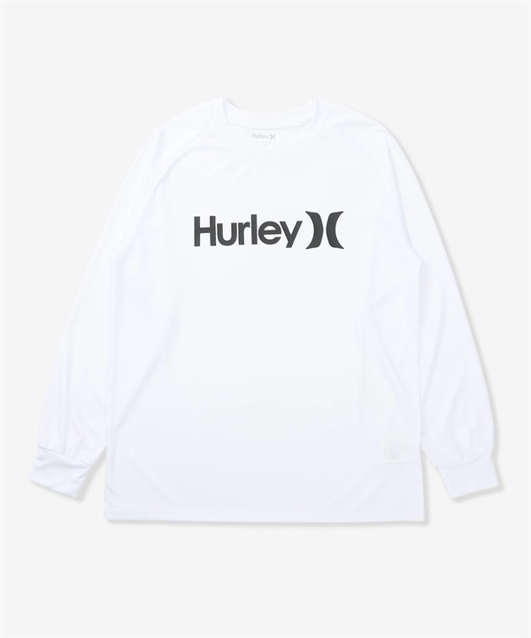 Hurley ハーレー 水着 ラッシュガード 長袖 Tシャツ ロンT メンズ UVカット 撥水 速乾 遮熱 MSRG261048