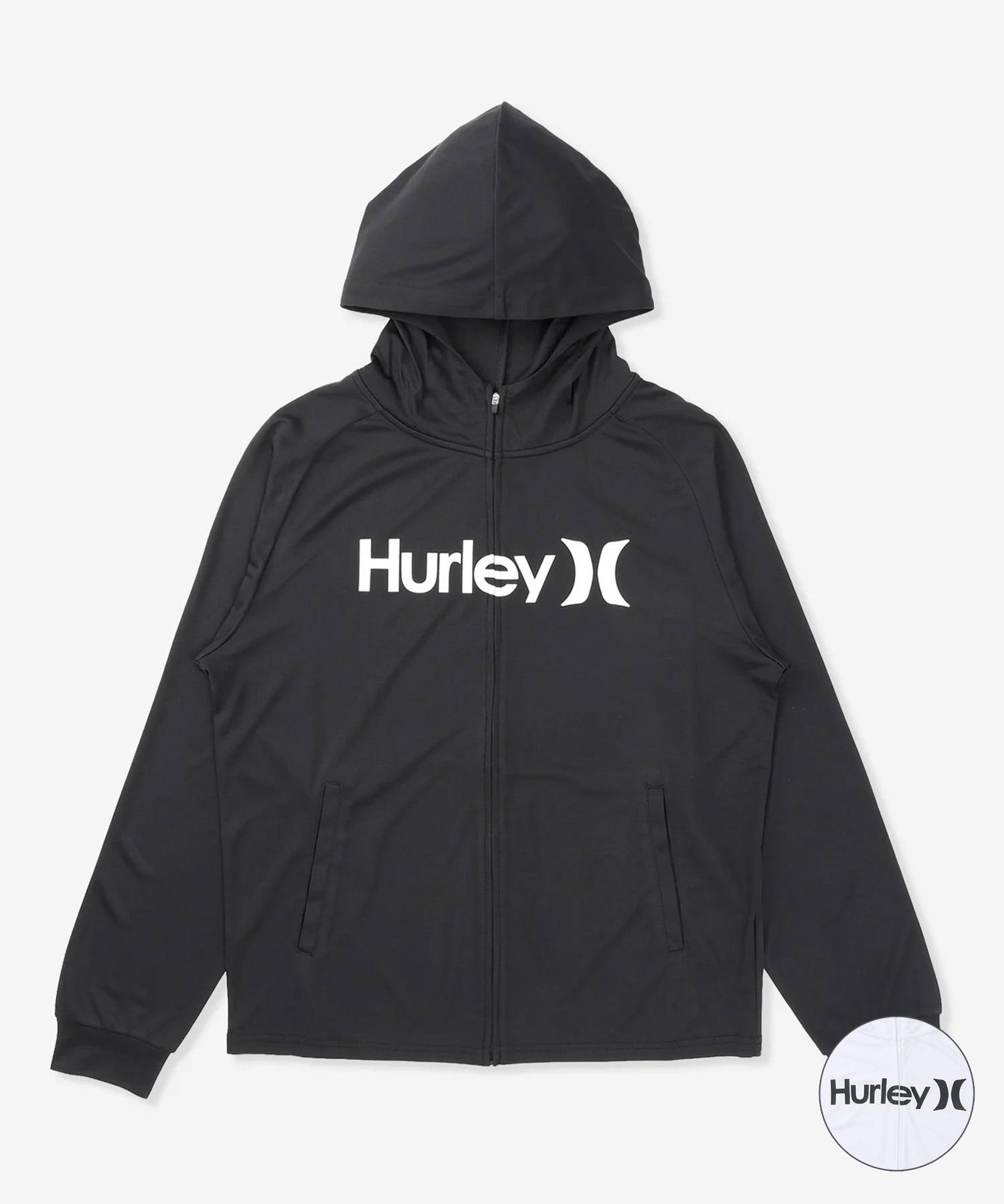 Hurley ハーレー 水着 ラッシュガード ジップアップ パーカー メンズ