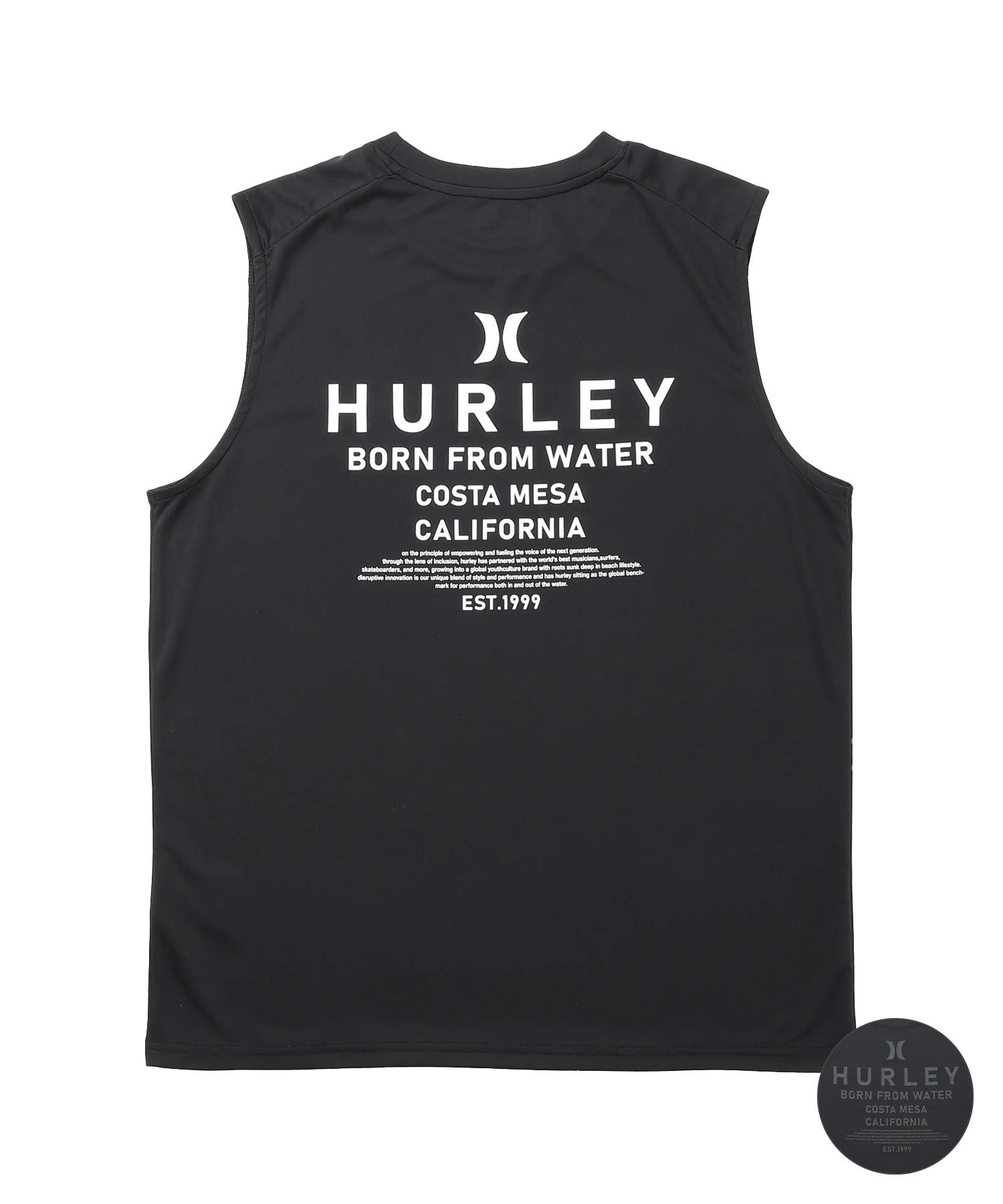 Hurley ハーレー 水着 ラッシュガード タンクトップ メンズ UVカット