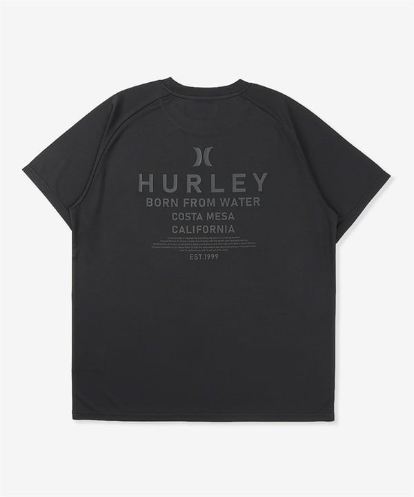 Hurley ハーレー 水着 ラッシュガード 半袖 Tシャツ メンズ UVカット 撥水 速乾 遮熱 MSRG261058