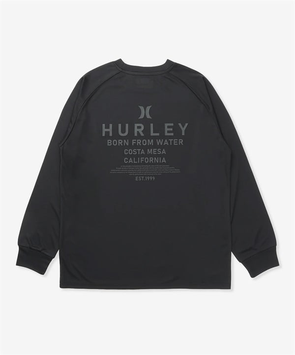 Hurley ハーレー 水着 ラッシュガード 長袖 Tシャツ ロンT メンズ UVカット 撥水 速乾 遮熱 MSRG261059