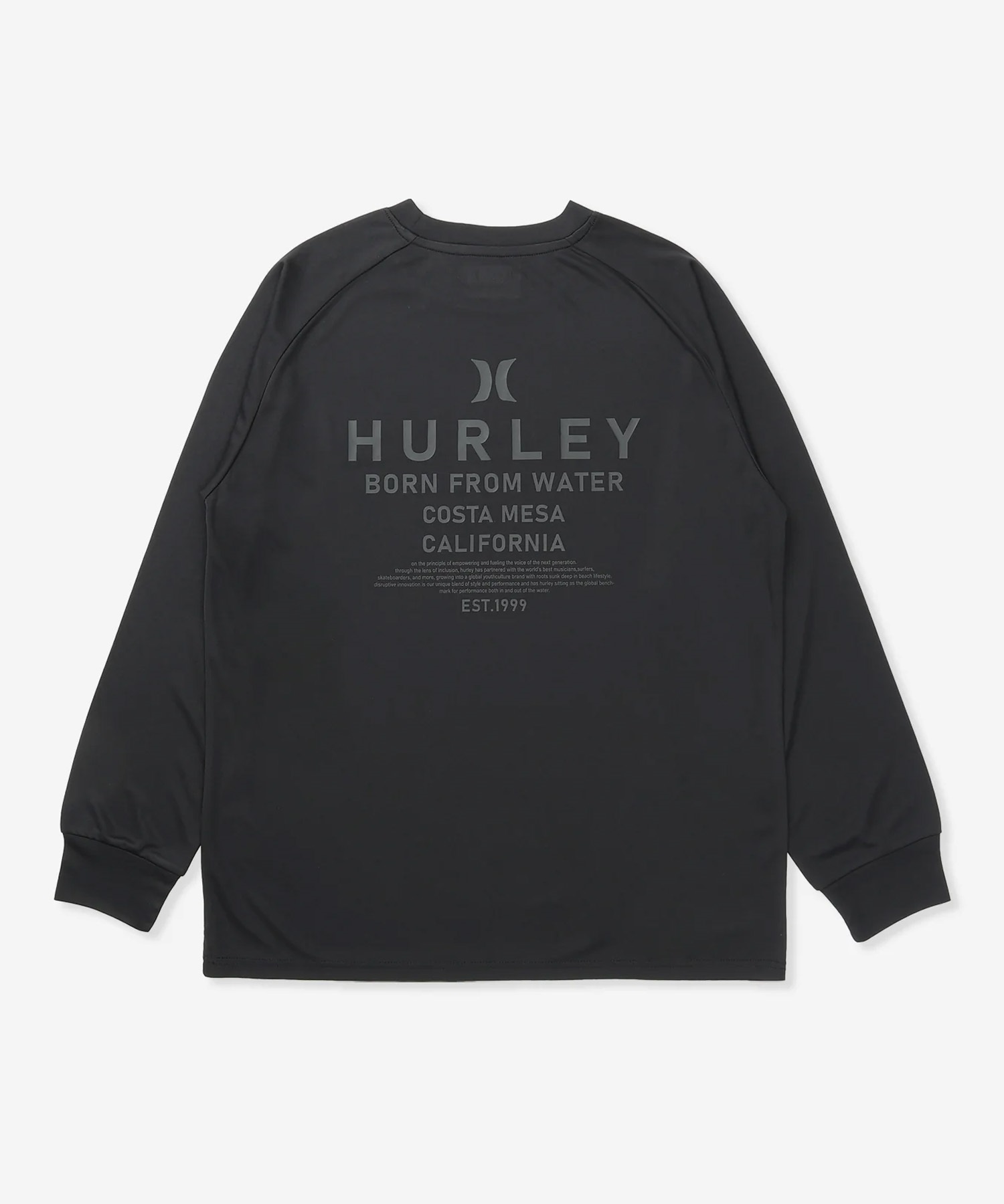Hurley ハーレー 水着 ラッシュガード 長袖 Tシャツ ロンT メンズ UV