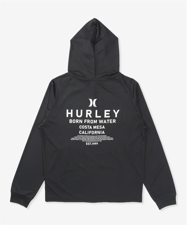 Hurley ハーレー 水着 ラッシュガード ジップアップ パーカー メンズ UVカット 撥水 速乾 遮熱 MSRG261060