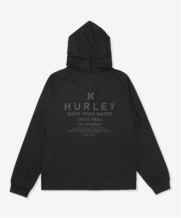 Hurley ハーレー 水着 ラッシュガード ジップアップ パーカー メンズ UVカット 撥水 速乾 遮熱 MSRG261060