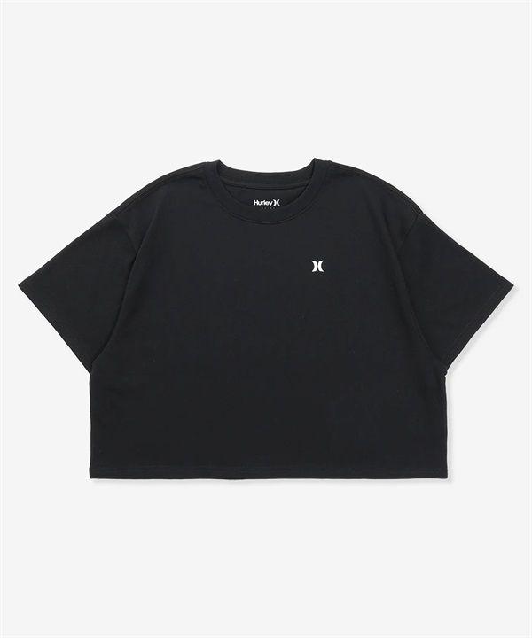 Hurley ハーレー 半袖 Tシャツ レディース クロップド丈 ショート丈 ICON SHORTSLEEVE CROP TEE WCSS261014