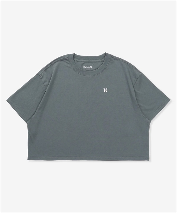 Hurley ハーレー 半袖 Tシャツ レディース クロップド丈 ショート丈 ICON SHORTSLEEVE CROP TEE WCSS261014