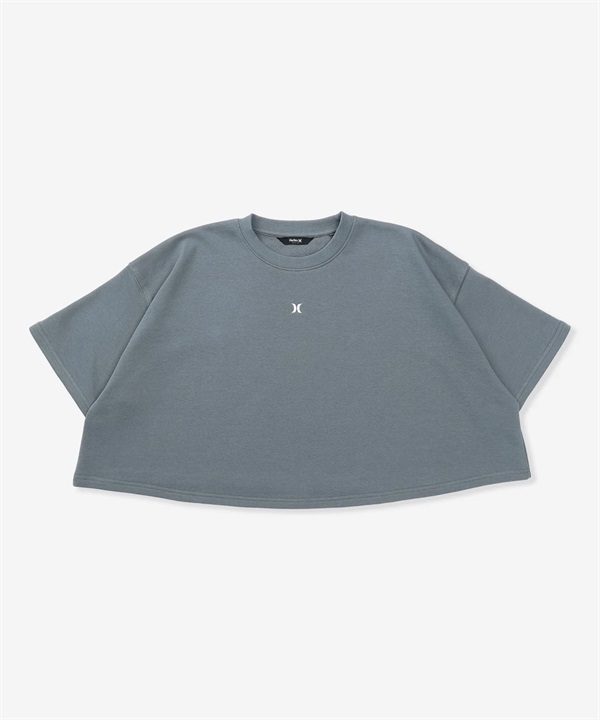 Hurley ハーレー トレーナー スウェット レディース クロップド丈 ショート丈 TERRY ICON CRPPD SHORT WCSS261021
