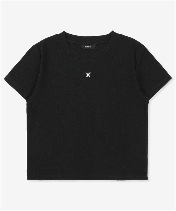 Hurley ハーレー 半袖 Tシャツ レディース シンプル RIB MINI SHORTS SLEEVE WCSS261023