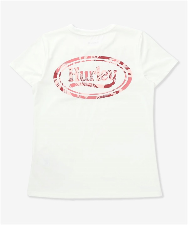 Hurley ハーレー 半袖 Tシャツ レディース ロゴ バックプリント UVカット 吸汗速乾 耐塩素 水陸両用 セットアップ対応 WASS261036 UT