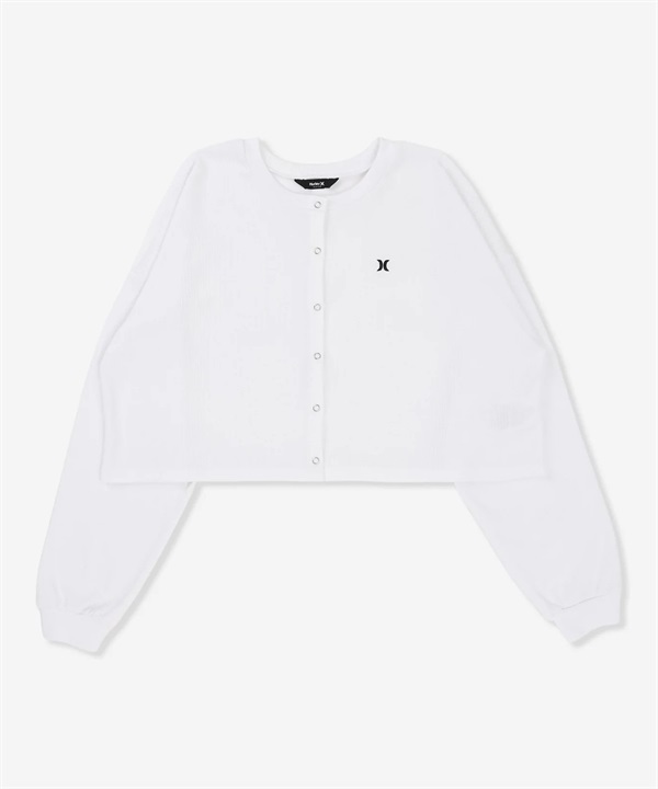 Hurley ハーレー カーディガン レディース クロップド丈 ショート丈 RIB CROPPED CARDIGAN WCLS261025